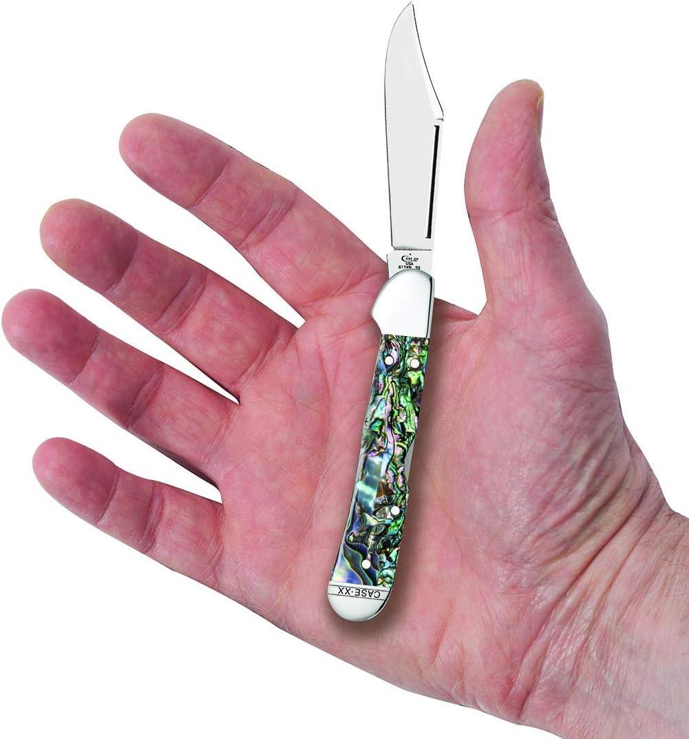 Case WR XX Pocket Knife Abalone Mini Copperlock Item #12020 3 5/8 Inches - NORTH RIVER OUTDOORS