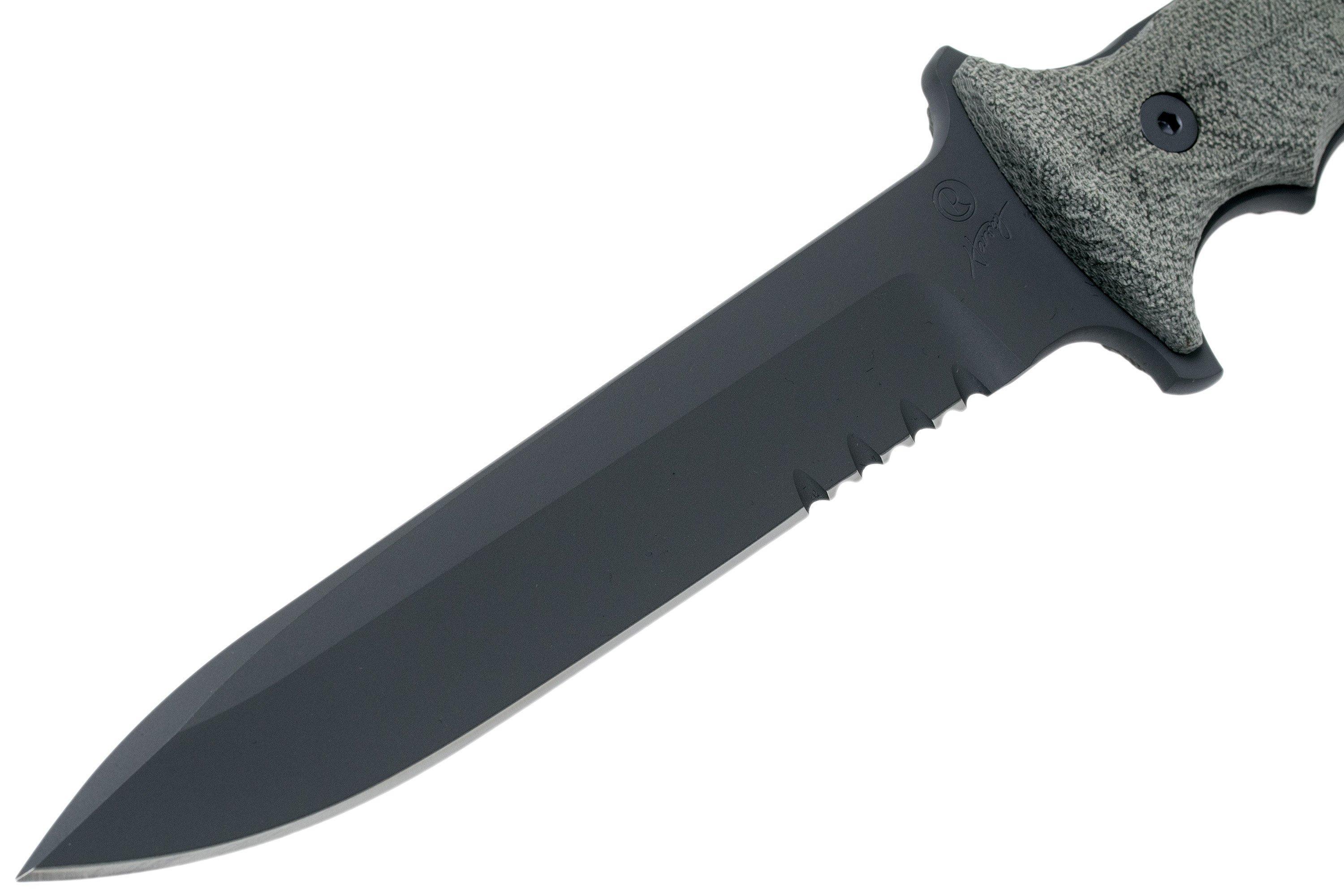 Chris Reeves Green Beret 7" Spear Point Knife MagnaCut Black Sheath (USA) - NORTH RIVER OUTDOORS