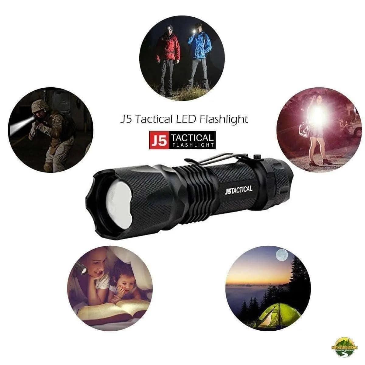 J5 V2 Flashlight (750 lumens) - NORTH RIVER OUTDOORS