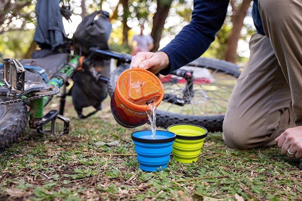 Jetboil MiniMo Camping Backpacking Stove Cooking System (Adjustable Heat Control) - NORTH RIVER OUTDOORS