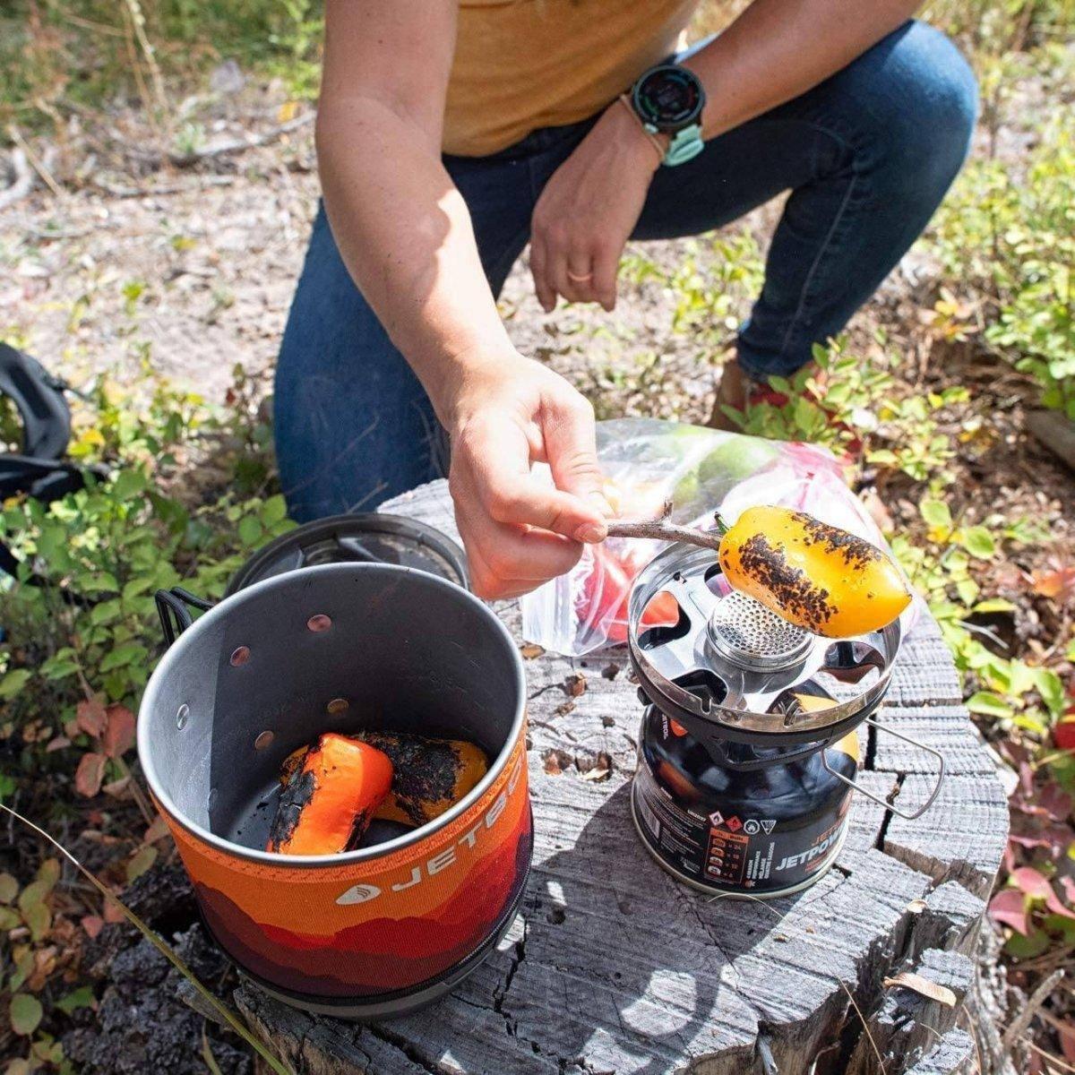 Jetboil MiniMo Camping Backpacking Stove Cooking System (Adjustable Heat Control) - NORTH RIVER OUTDOORS