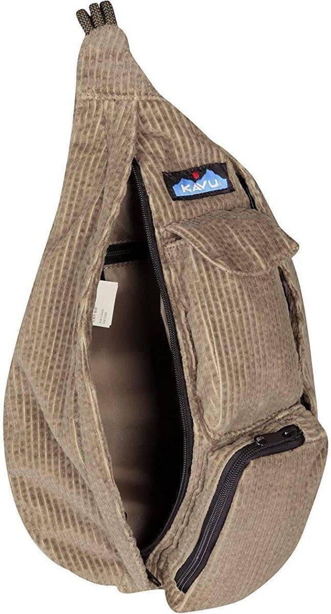 KAVU Rope Cord Bag Sling Crossbody Corduroy Backpack - NORTH RIVER OUTDOORS