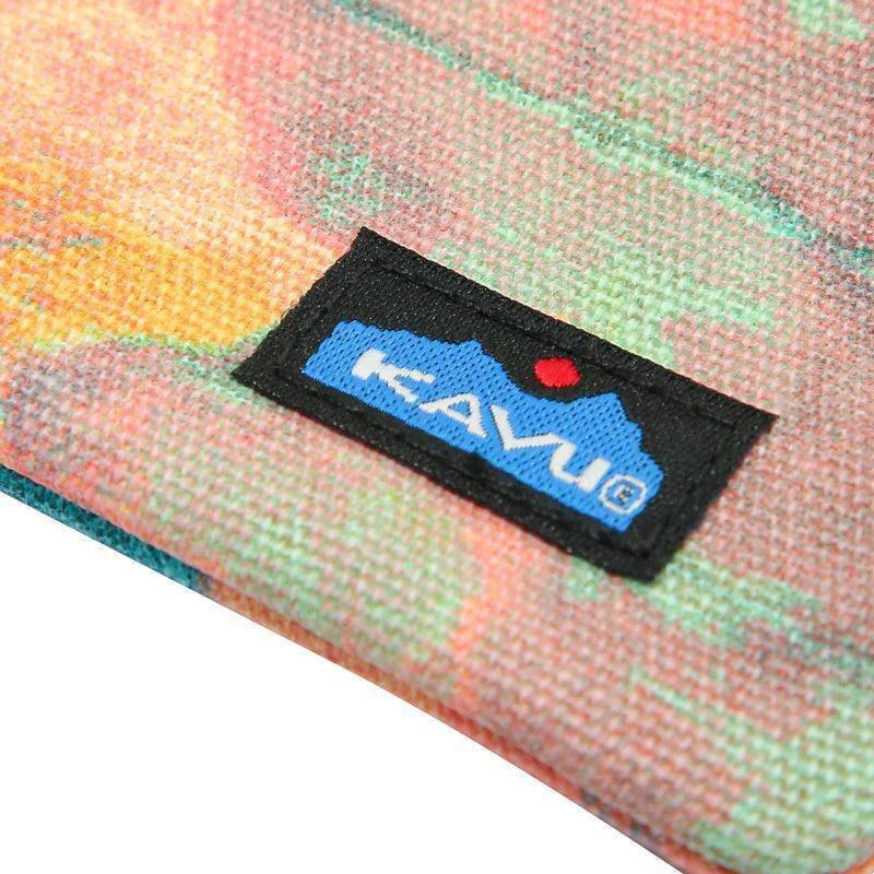 KAVU Stirling Double Sided Slim Cotton Canvas Zip Wallet - NORTH RIVER OUTDOORS