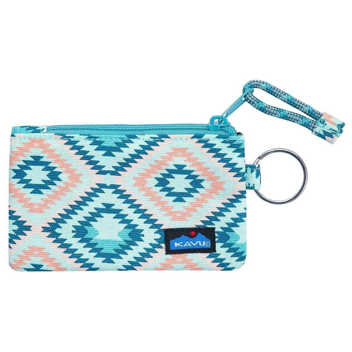 KAVU Stirling Double Sided Slim Cotton Canvas Zip Wallet - NORTH RIVER OUTDOORS