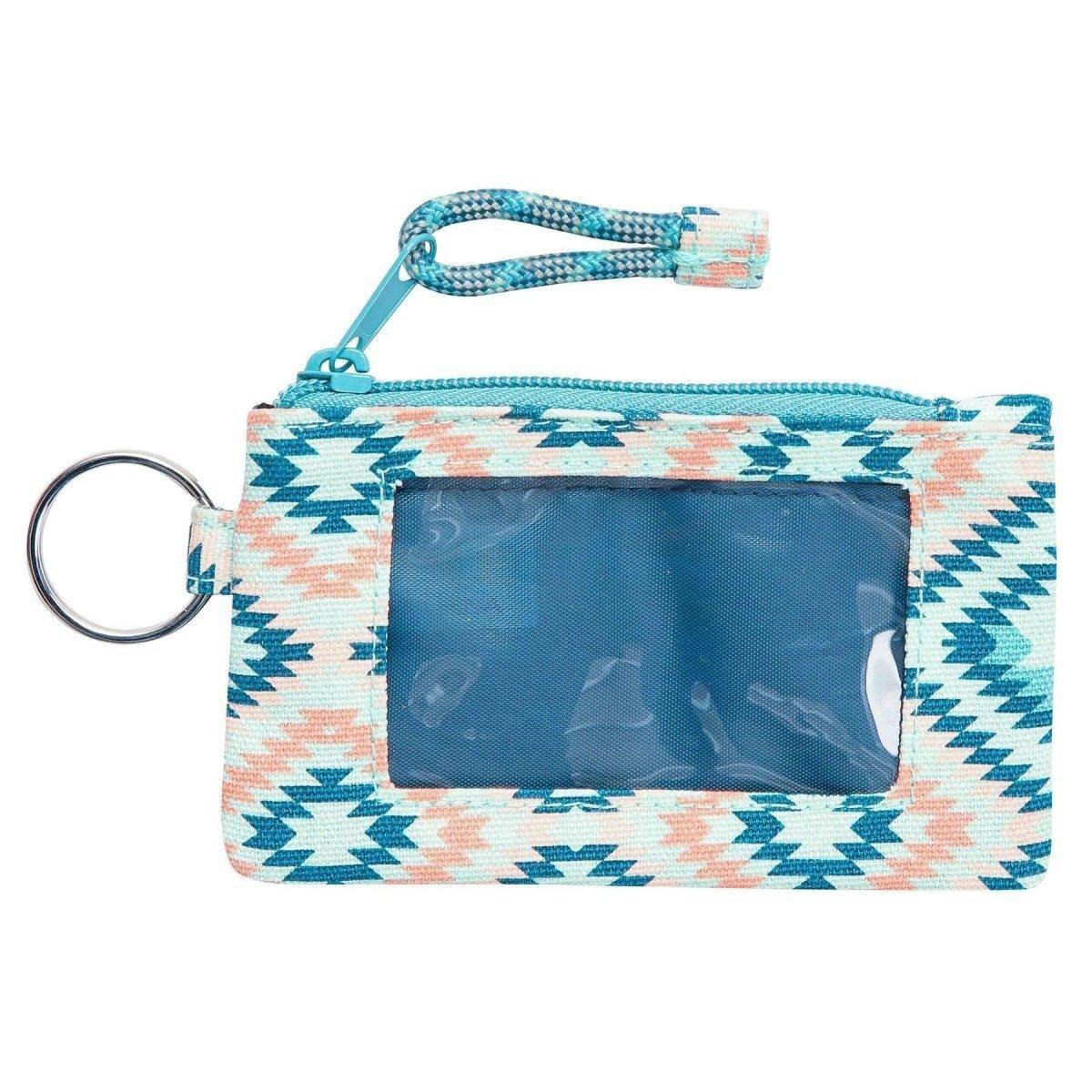 KAVU Stirling Double Sided Slim Cotton Canvas Zip Wallet - NORTH RIVER OUTDOORS