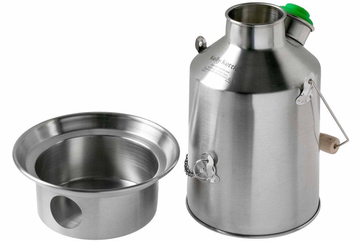 Kelly Kettle Scout Kettle 1.2L Stainless 50113 (Latest Model) - NORTH RIVER OUTDOORS