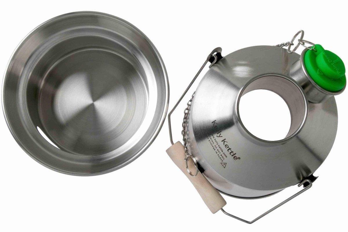 Kelly Kettle Scout Kettle 1.2L Stainless 50113 (Latest Model) - NORTH RIVER OUTDOORS