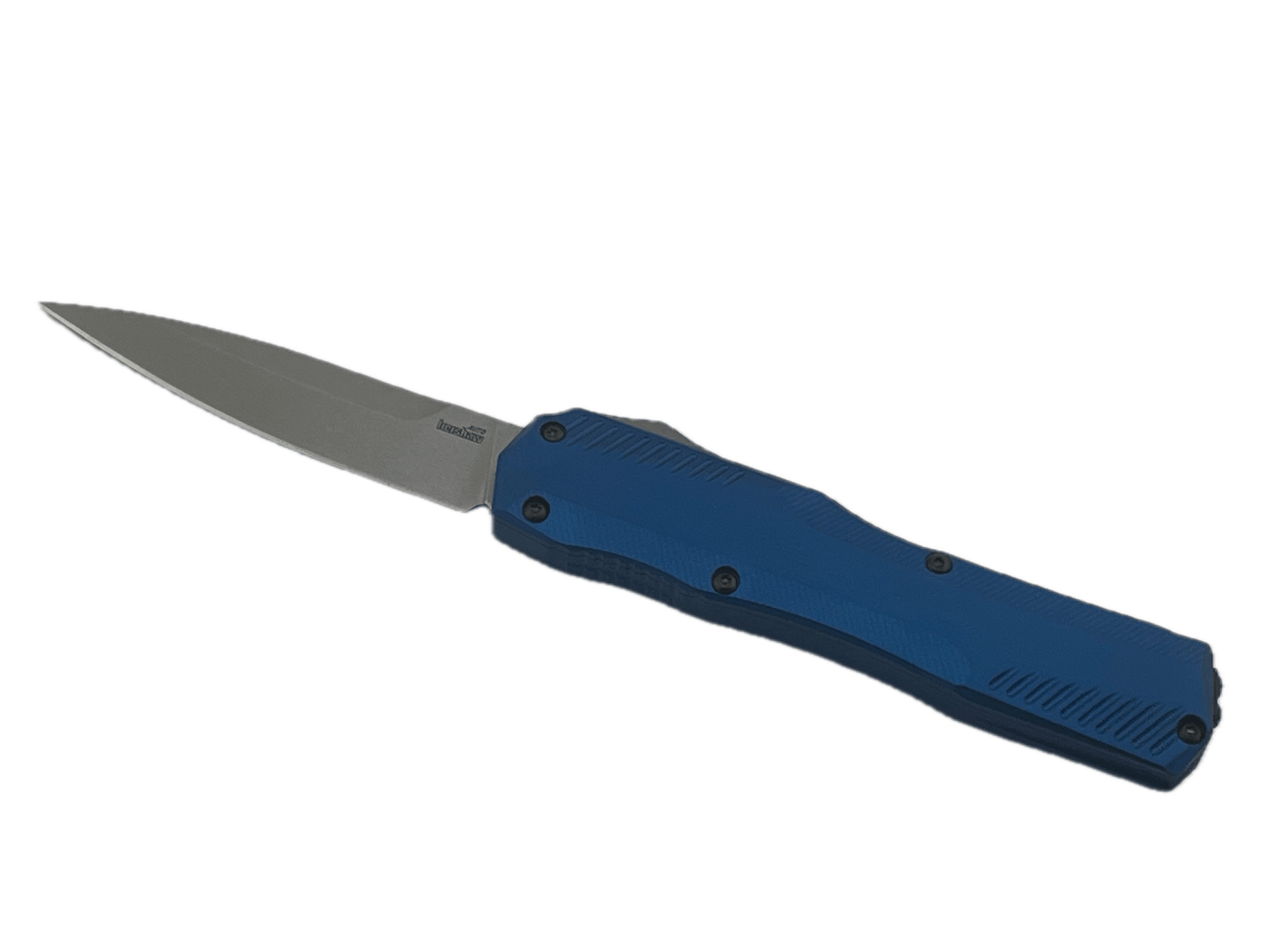 Kershaw Matt Diskin Livewire OTF AUTO Knife 3.3" MagnaCut Stonewashed Blue Aluminum Handles - NORTH RIVER OUTDOORS