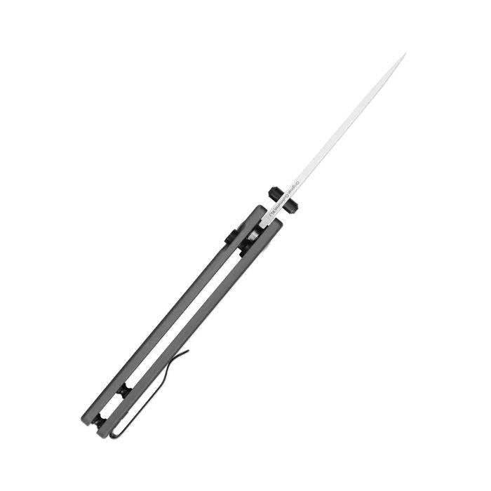 Kizer V4605C2 Vanguard Original (XL) Button Lock Folding Knife 3.25" 154CM Satin Drop - NORTH RIVER OUTDOORS