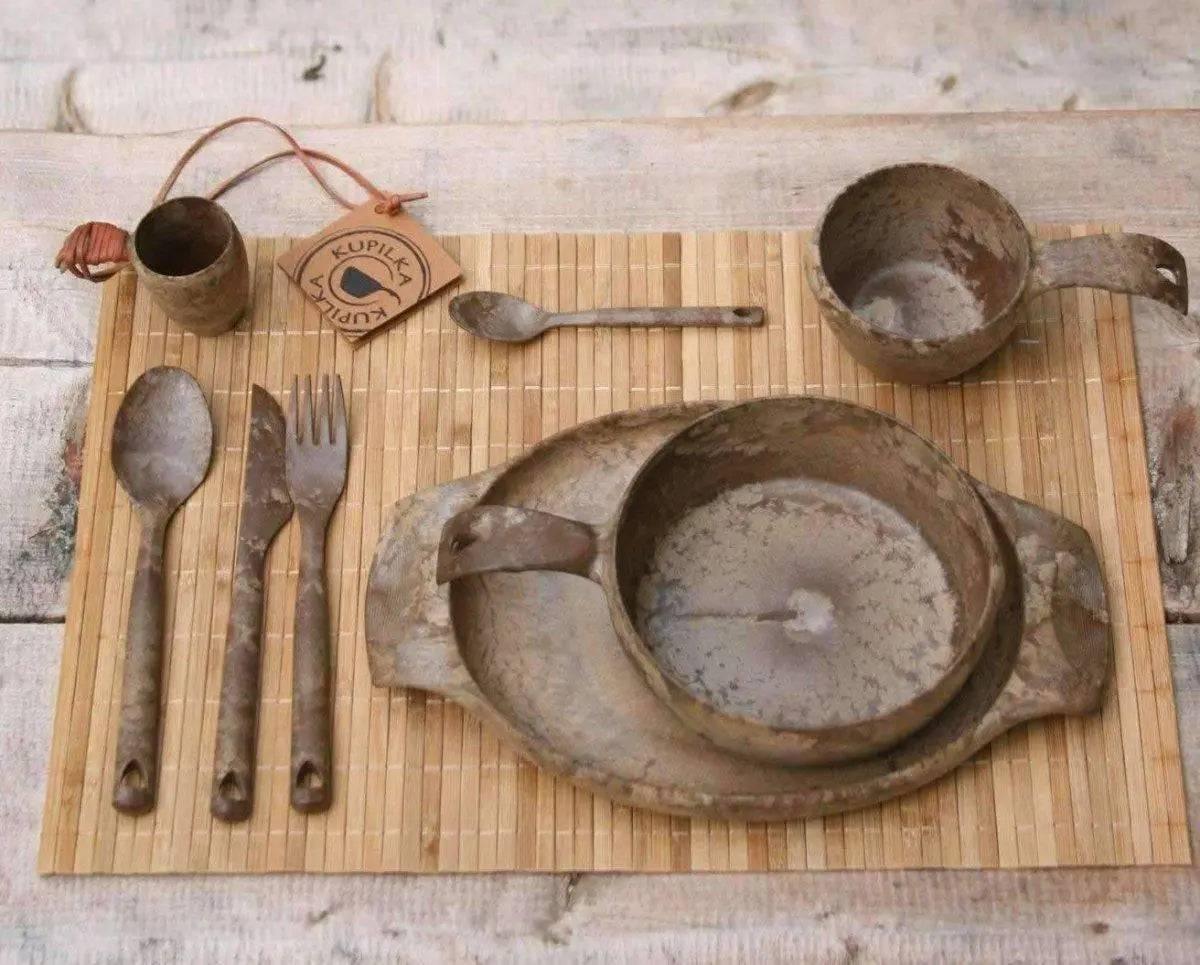 Kupilka Premium Pack Dish and Cutlery Set (Finland) - NORTH RIVER OUTDOORS