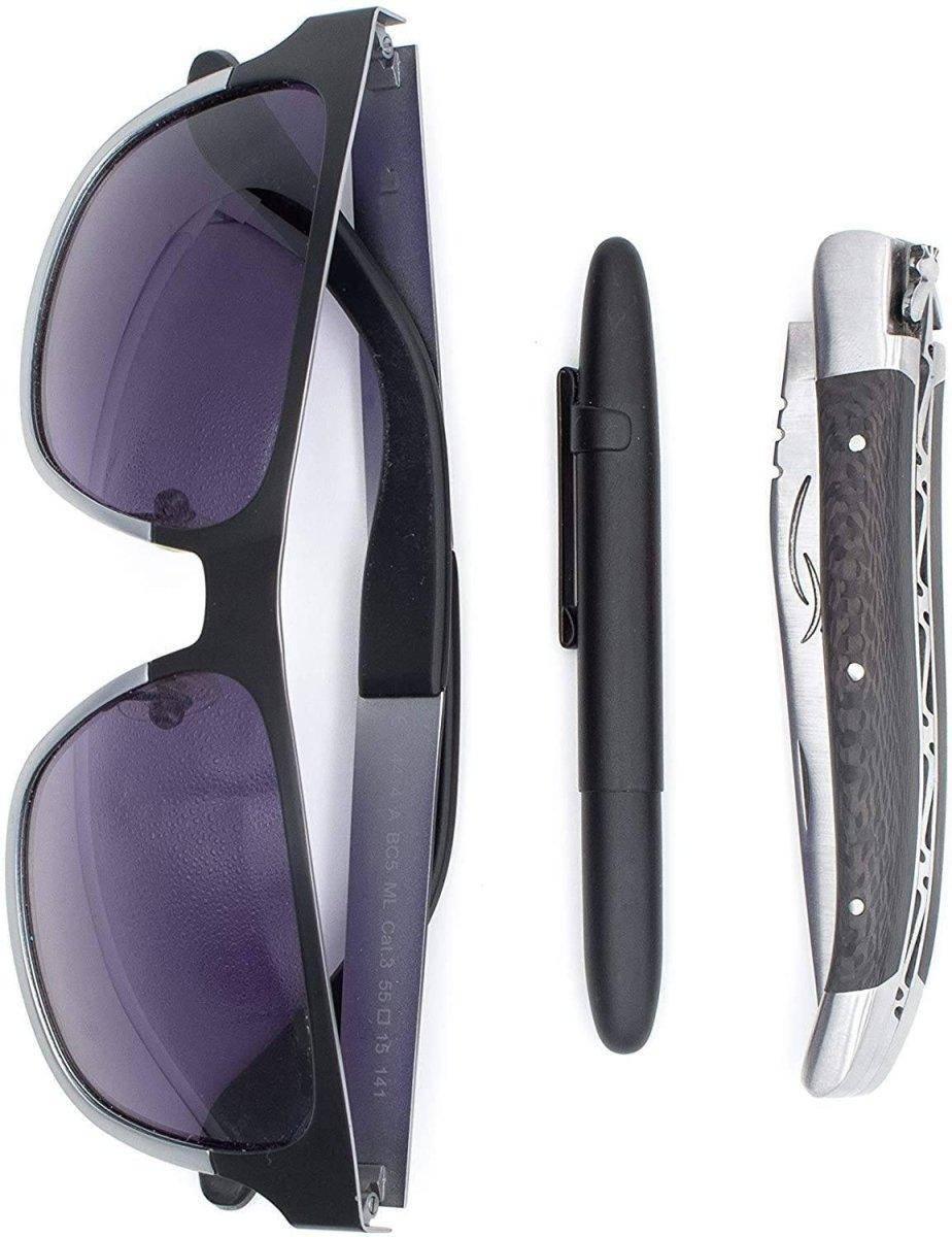 Laguiole Durand Handmade Folding 10cm Carbon Fiber Knife 12C27 (France) - NORTH RIVER OUTDOORS