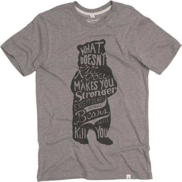 Bear Tee (Smoke Grey) - NORTH RIVER OUTDOORS