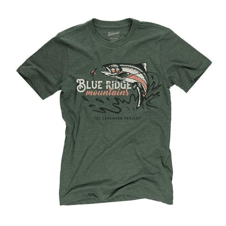 Blue Ridge Trout Tee (Conifer) - NORTH RIVER OUTDOORS