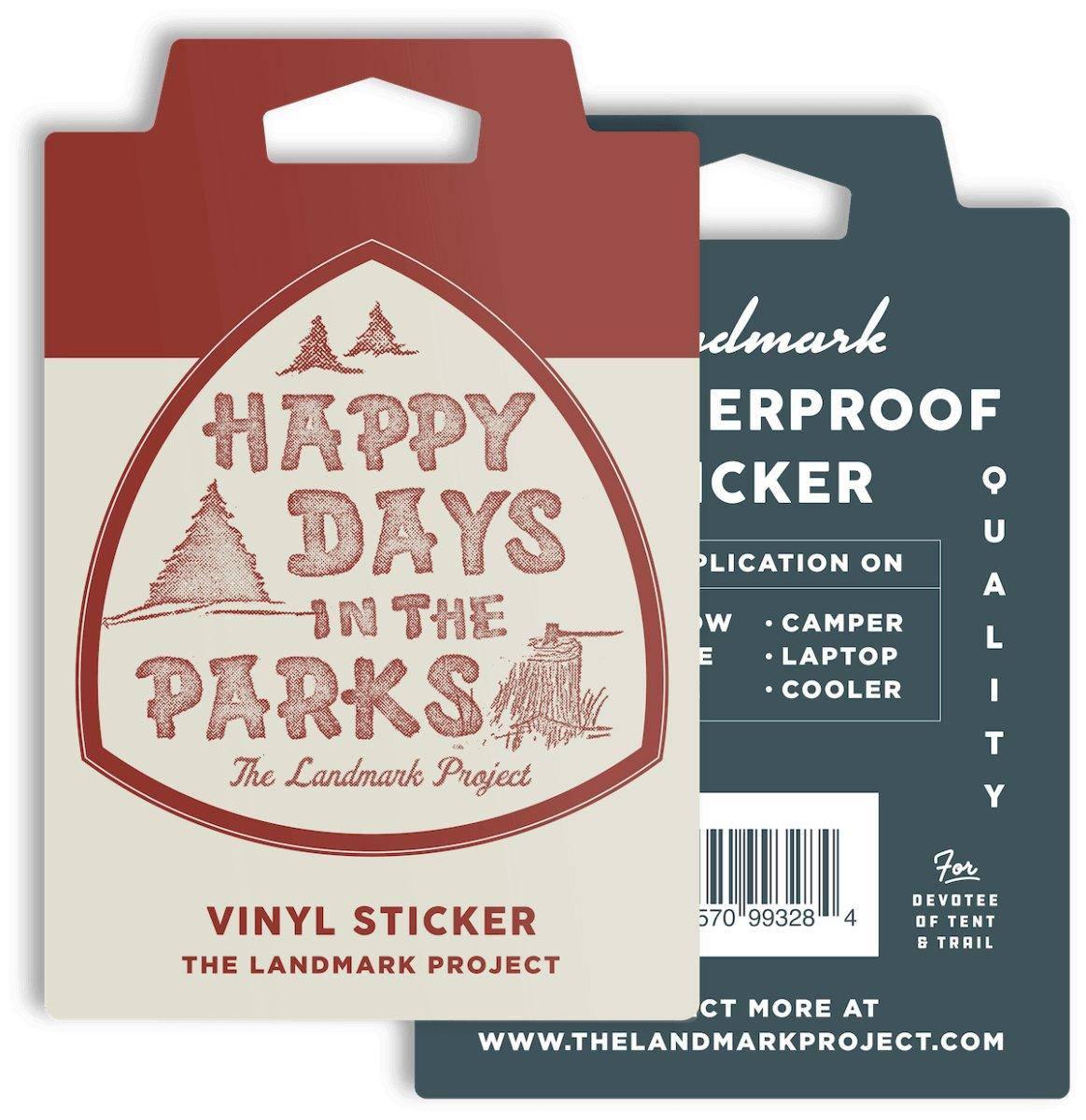 Happy Days Sticker - NORTH RIVER OUTDOORS