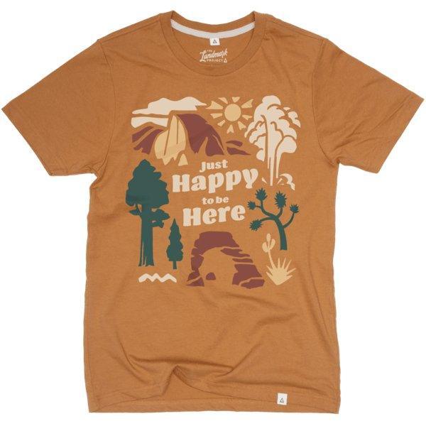 Just Happy to Be Here Tee (Canyon) - NORTH RIVER OUTDOORS