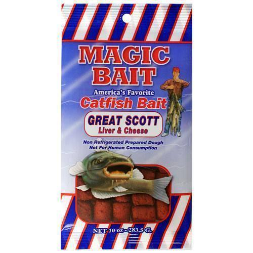 Magic Bait Great Scott Cheeset Dough Bait, Chicken Blood 10oz. - NORTH RIVER OUTDOORS