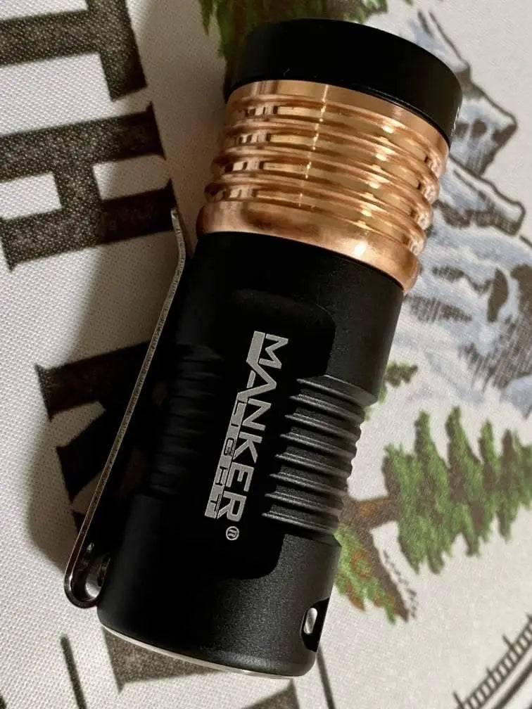 Manker E14 III 4000 Lumens Mini EDC Pocket Flashlight Bundle 18350 - NORTH RIVER OUTDOORS
