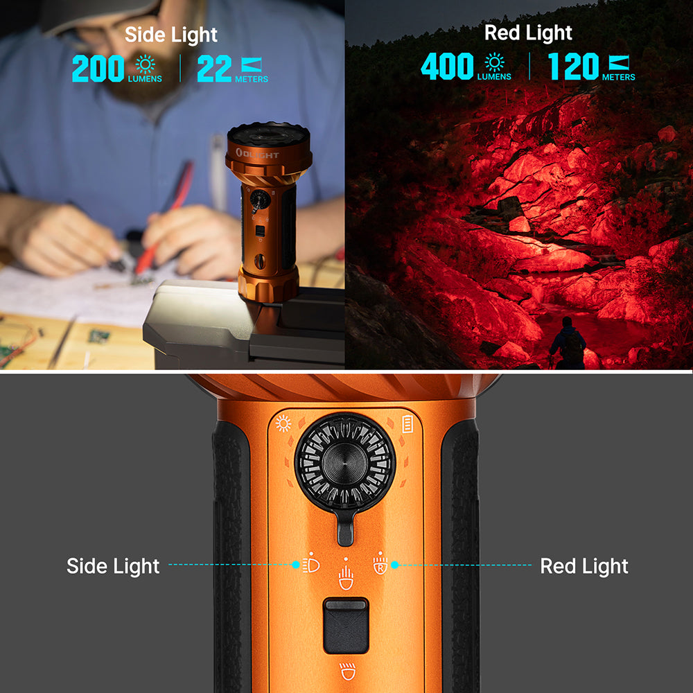 Olight Marauder Mini 2 Compact Powerful Flashlight 10,000 lumens (Latest Model)