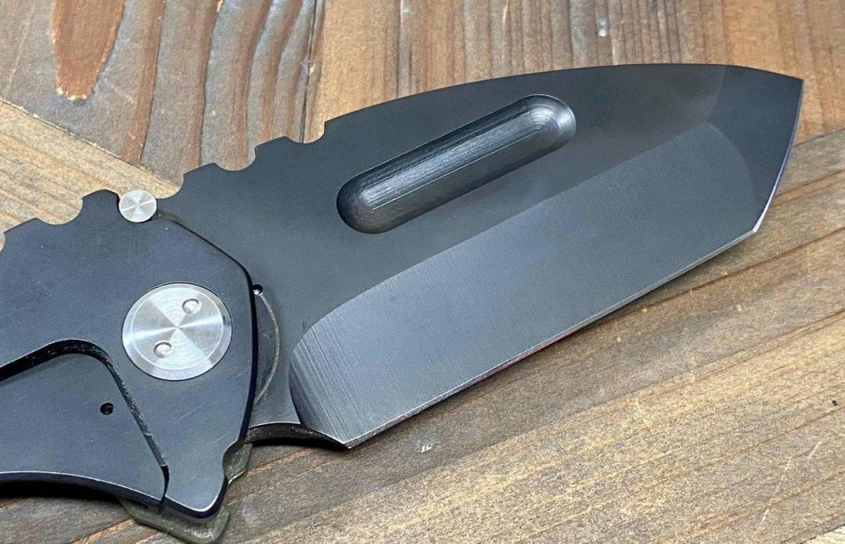 Medford Praetorian G Knife OD Green G10 (3.75" Black) (USA) - NORTH RIVER OUTDOORS