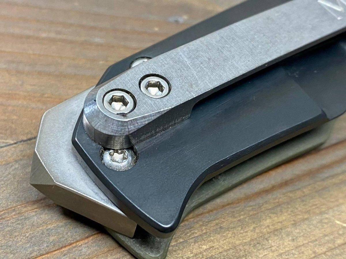 Medford Praetorian G Knife OD Green G10 (3.75" Black) (USA) - NORTH RIVER OUTDOORS