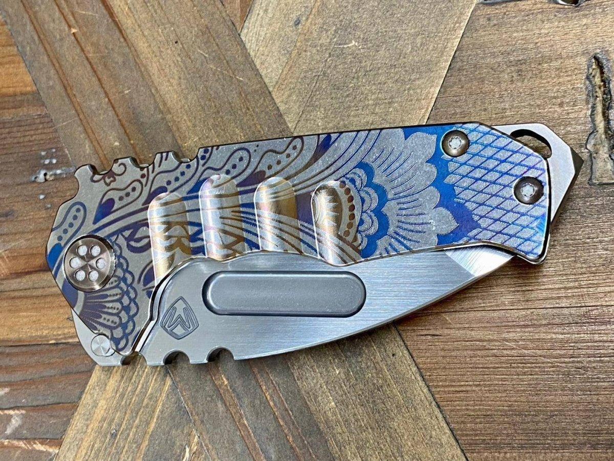 Medford Praetorian Genesis T Tanto Tumbled Paisley S35VN (Limited Ed) - NORTH RIVER OUTDOORS