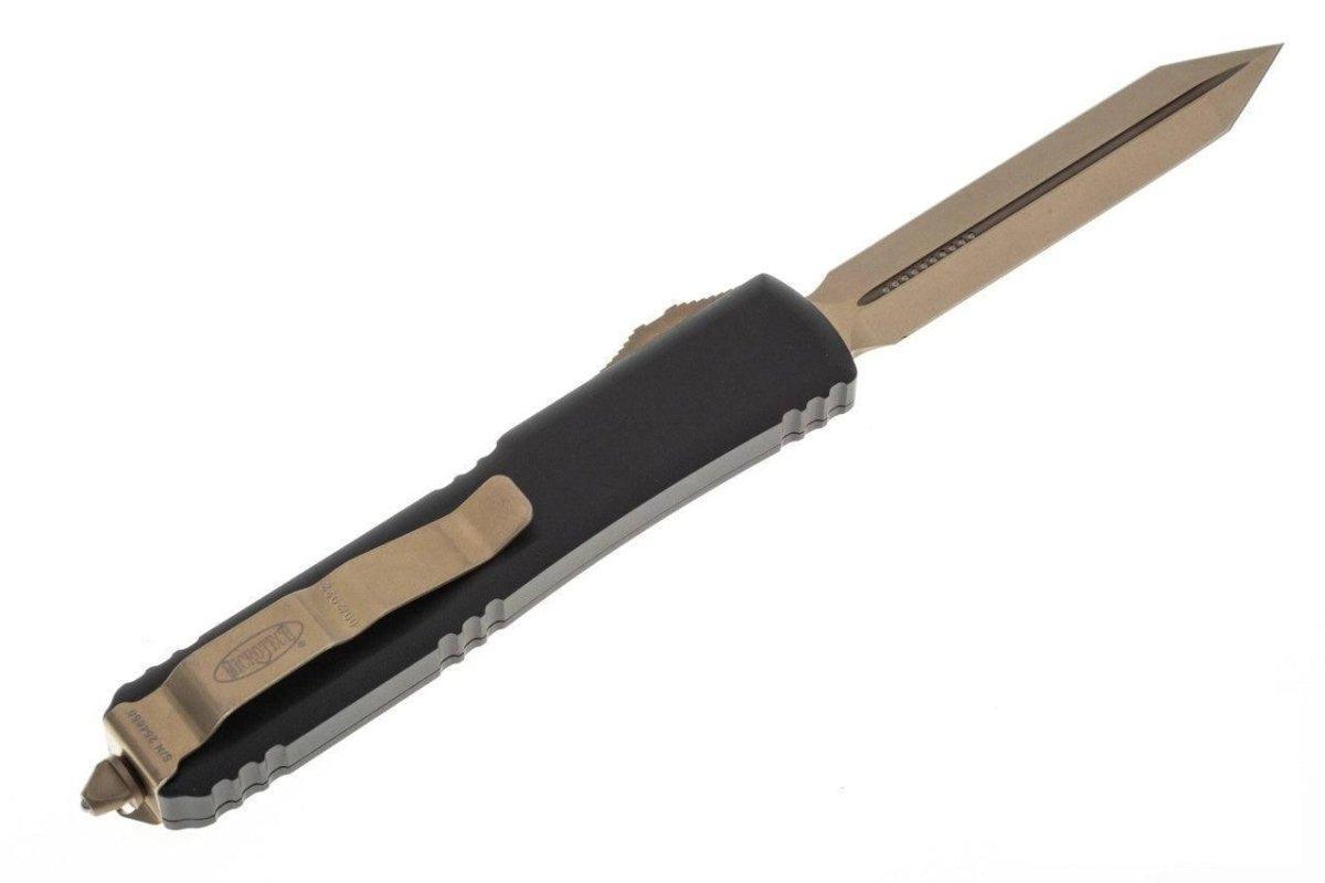 Microtech 223-13 Ultratech Spartan Bronze Auto Knife - NORTH RIVER OUTDOORS