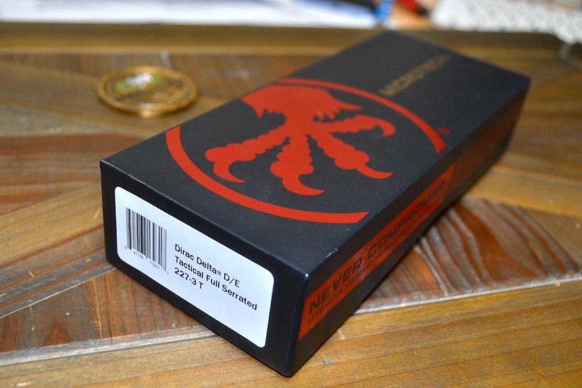 Microtech 227-3T Dirac Delta Auto OTF Knife 3.79" D/E Black - NORTH RIVER OUTDOORS