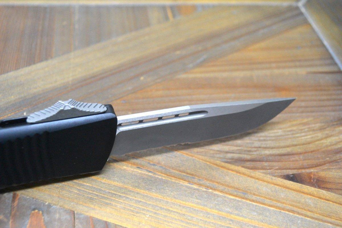 Microtech Combat Troodon 143-11AP S/E Apocalyptic Partial Serrated - NORTH RIVER OUTDOORS