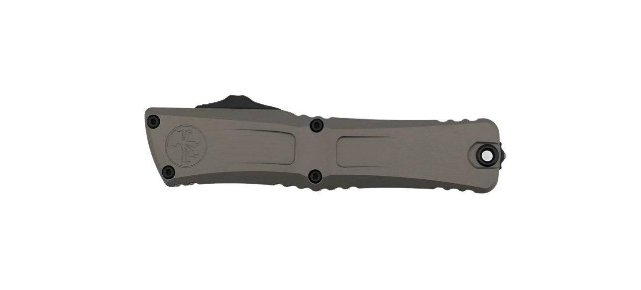 Microtech Combat Troodon Interceptor Gen III Natural Grey w/ Black Blade 1217-1NCS - NORTH RIVER OUTDOORS
