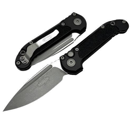Microtech Knives LUDT S/E Gen III Apocalyptic Drop Point Black Handle 1135-10AP (USA) - NORTH RIVER OUTDOORS