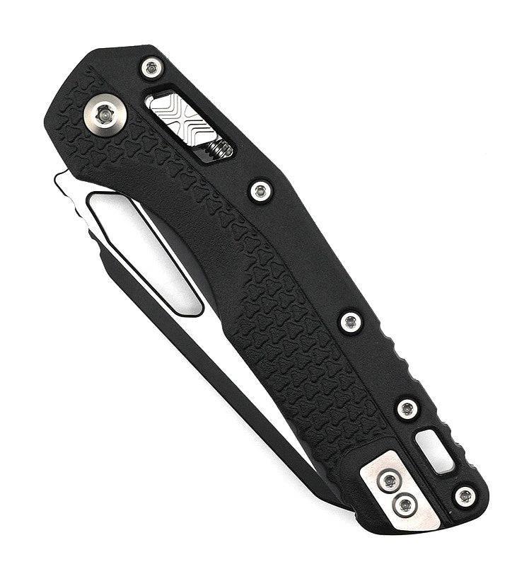 Microtech Knives MSI RAM LOK Black Polymer & Black M390MK 210T-1PMBK - NORTH RIVER OUTDOORS