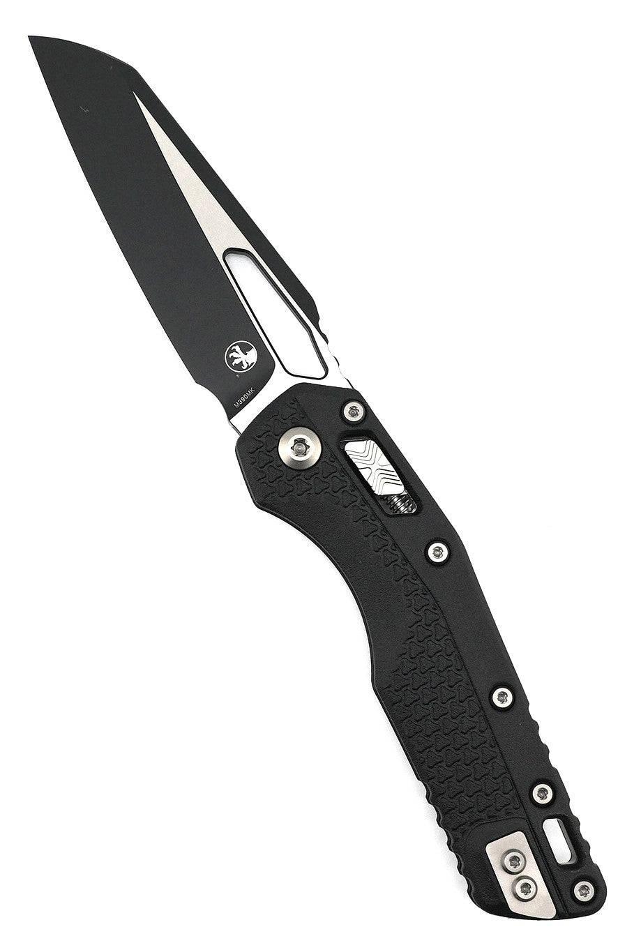 Microtech Knives MSI RAM LOK Black Polymer & Black M390MK 210T-1PMBK - NORTH RIVER OUTDOORS