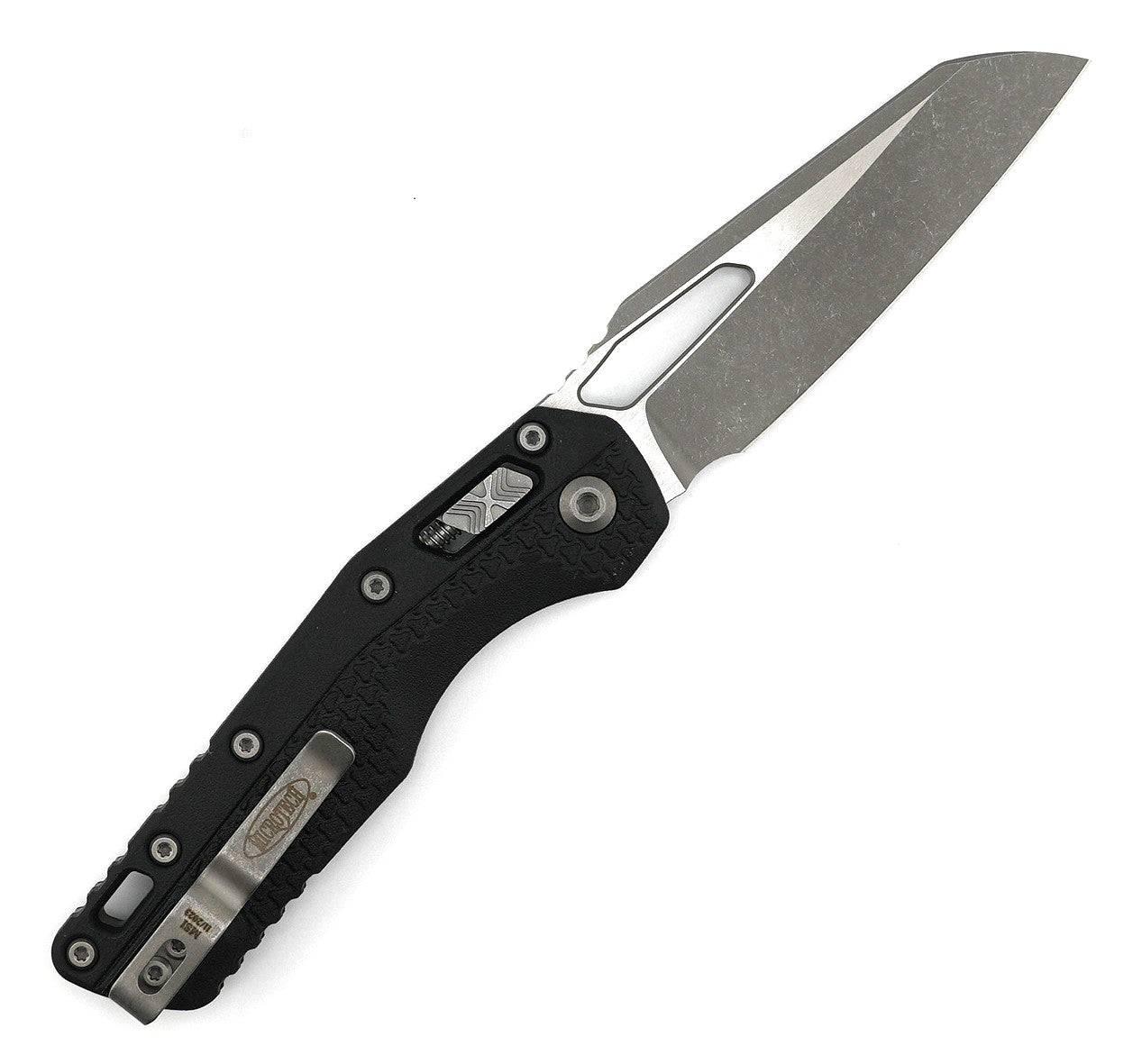Microtech MSI RAM-LOK Manual Folding Knife 3.88" Bohler M390MK Apocalyptic Sheepsfoot Plain Blade - NORTH RIVER OUTDOORS