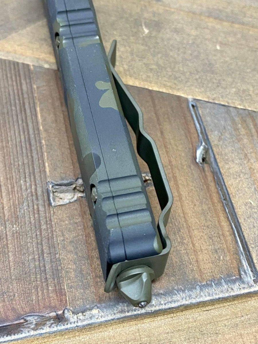 Microtech Ultratech Bayonet Olive Camo P/S 120-2OCS - NORTH RIVER OUTDOORS