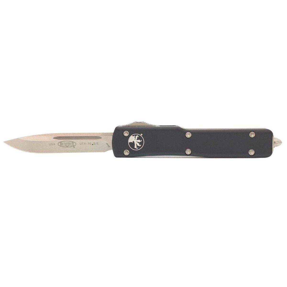 Microtech UTX-70 148-10 S/E OTF Stonewash Auto Knife - NORTH RIVER OUTDOORS
