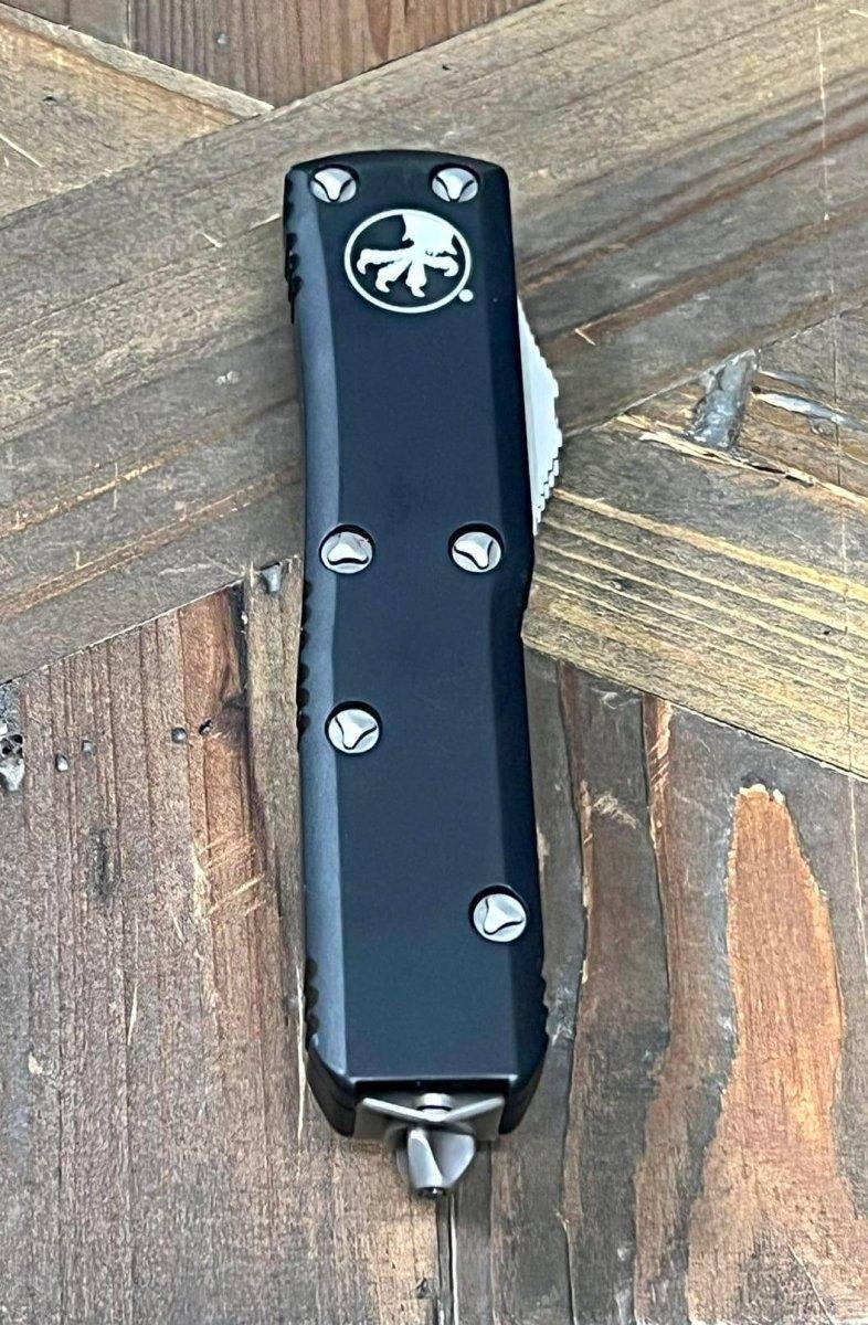 Microtech UTX-85 233-1 T/E Black Auto OTF Knife (Pre-Owned) - NORTH RIVER OUTDOORS