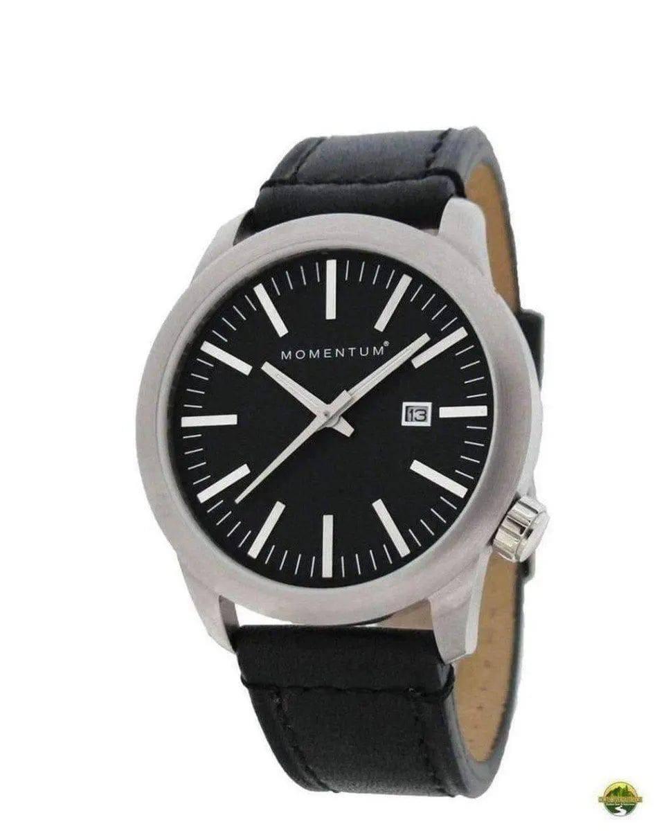 Momentum Logic SS 42 Leather Watch - NORTH RIVER OUTDOORS