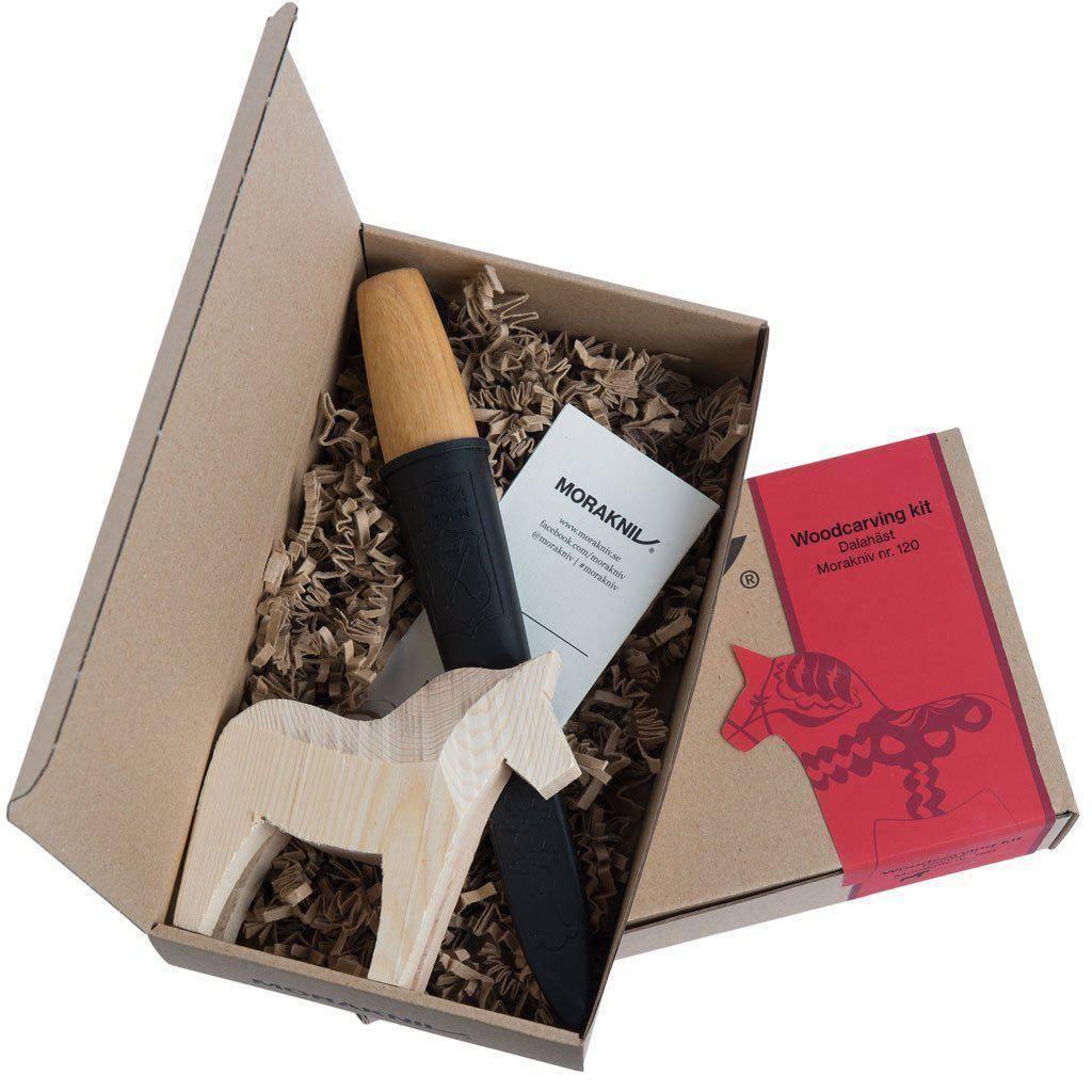 Morakniv Carving Knife Kit - Swedish Dala Horse - NORTH RIVER OUTDOORS