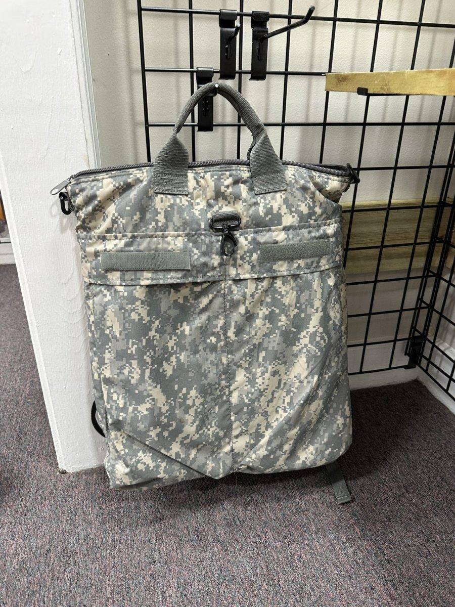 Military Flight Helmet Bag Camo (Pre-Owned) - NORTH RIVER OUTDOORS