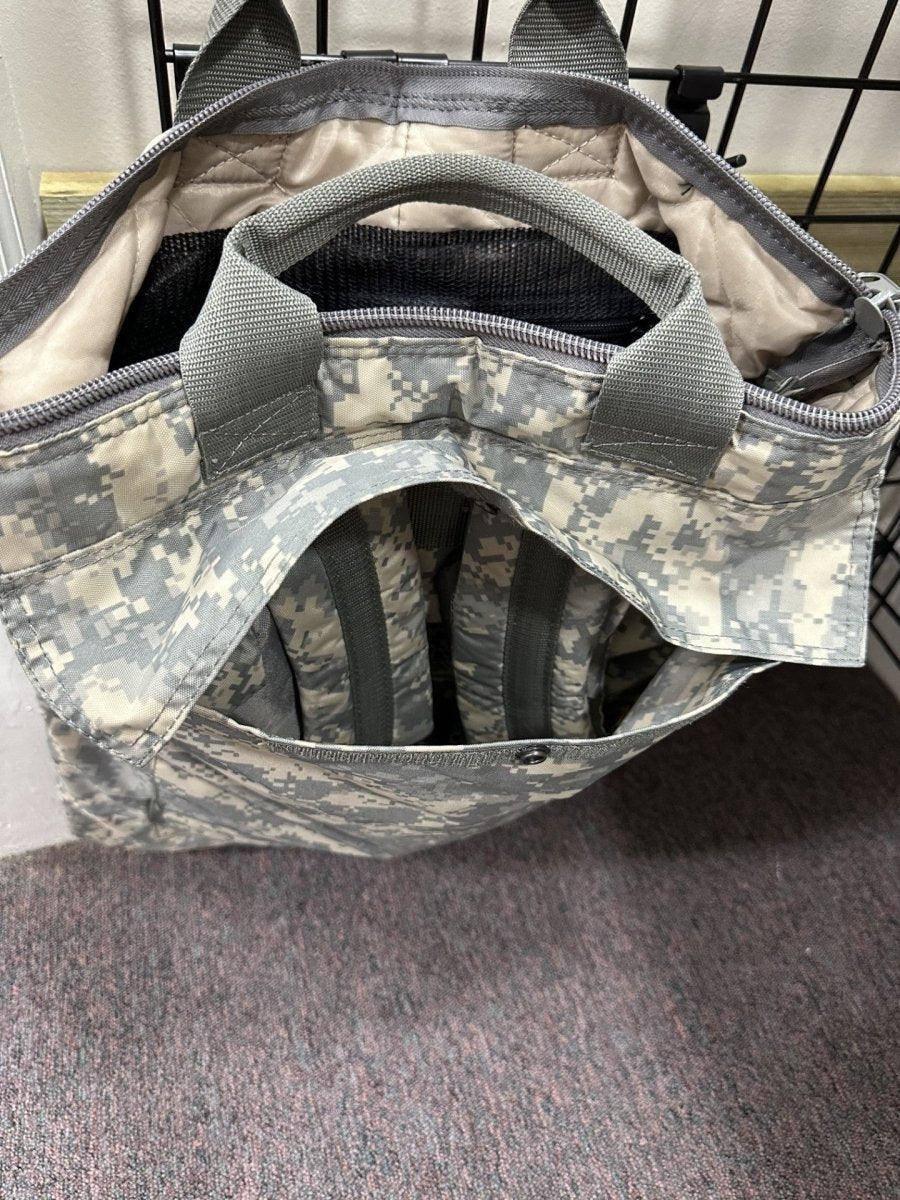 Military Flight Helmet Bag Camo (Pre-Owned) - NORTH RIVER OUTDOORS