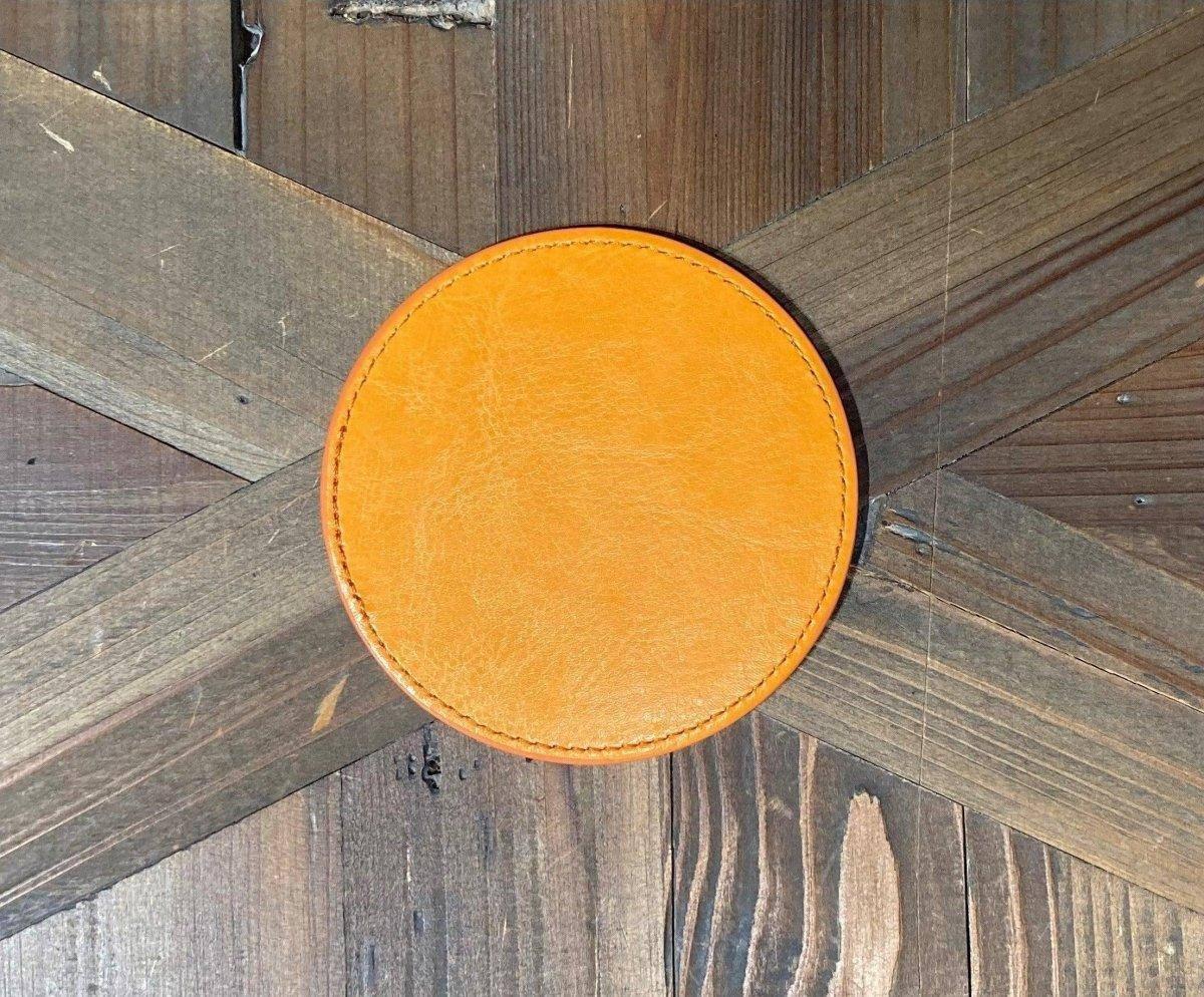 NRO Premium Leather Coaster - NORTH RIVER OUTDOORS