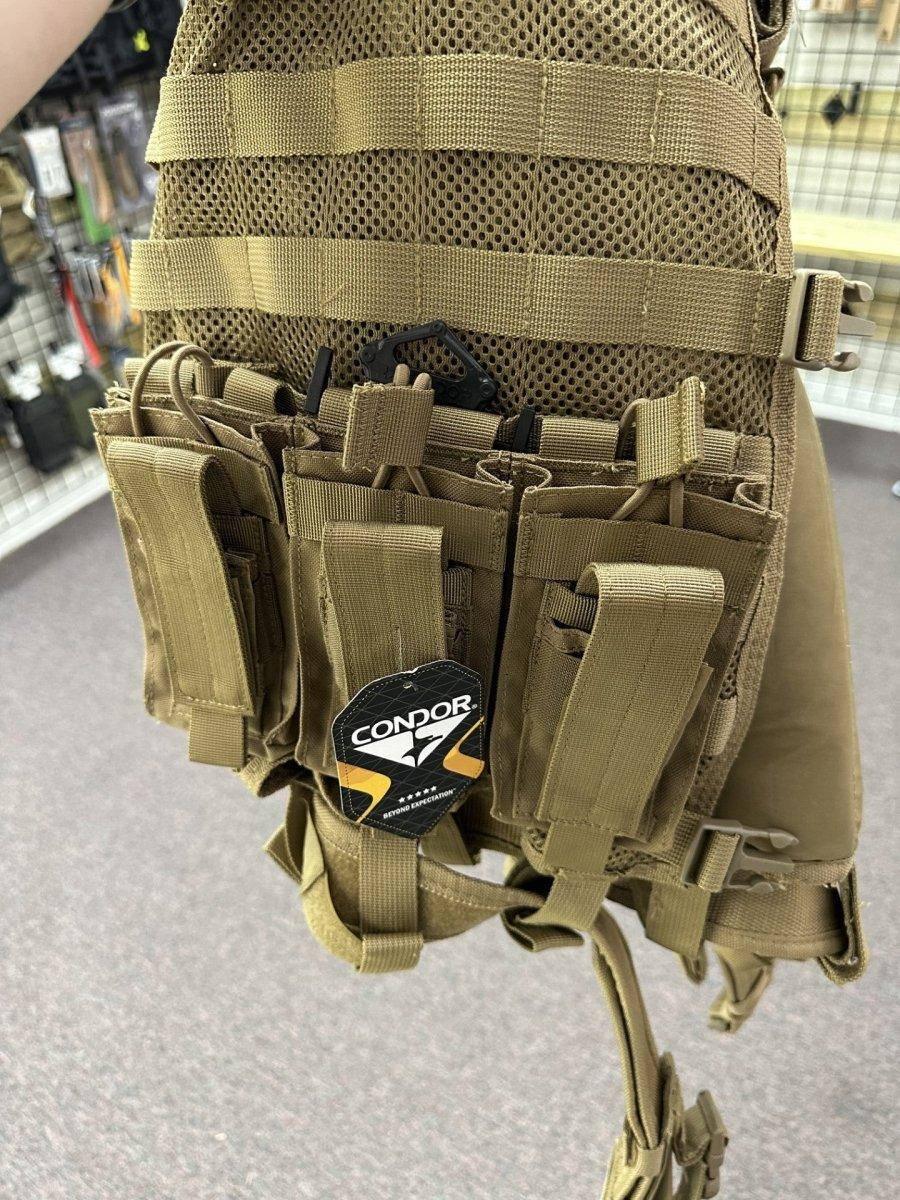VISM PAL/Molle Modular Vest (W/ Condor Triple Kangaroo Mag Pouch) (Pre-Owned) - NORTH RIVER OUTDOORS