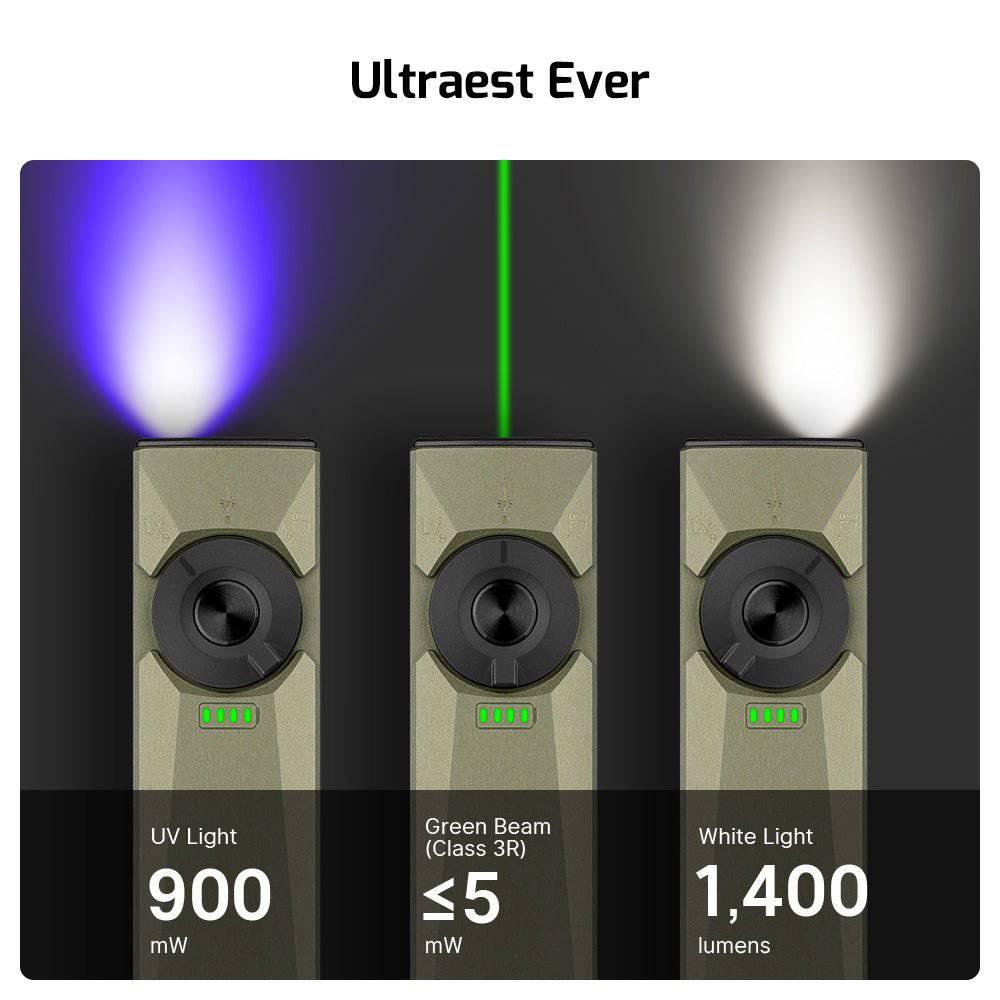 Arkfeld Ultra 3-in-1 EDC Flashlight O-aluminum Material - NORTH RIVER OUTDOORS