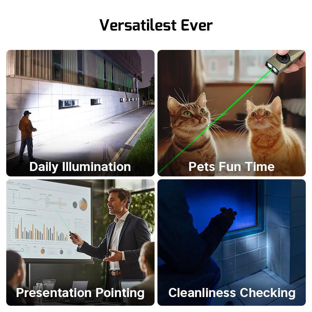 Arkfeld Ultra 3-in-1 EDC Flashlight O-aluminum Material - NORTH RIVER OUTDOORS