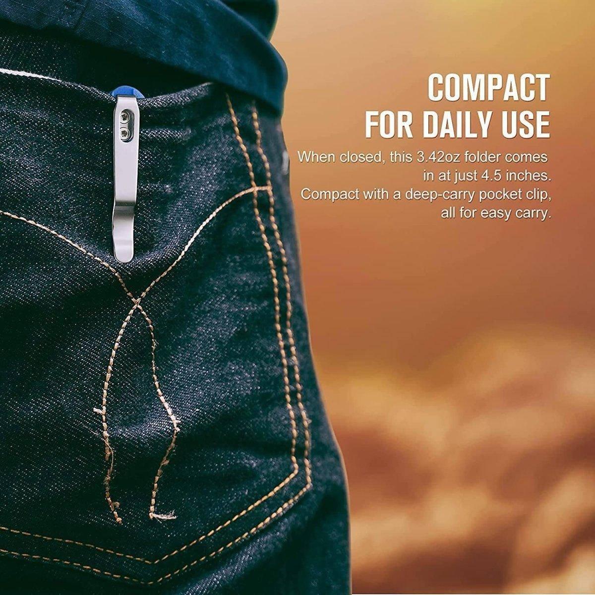 OKNIFE Drever N690 Tactical EDC Folding Pocket Knife - G10 - NORTH RIVER OUTDOORS