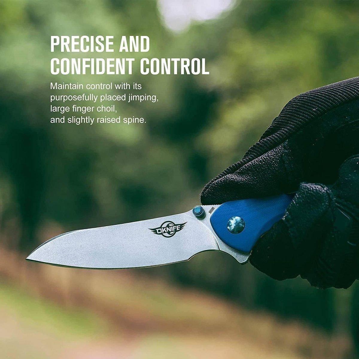 OKNIFE Drever N690 Tactical EDC Folding Pocket Knife - G10 - NORTH RIVER OUTDOORS