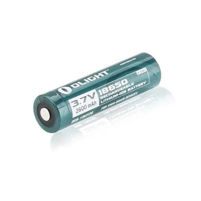 Olight 18650 Lithium-Ion Battery 3.7V 2600mAh - NORTH RIVER OUTDOORS