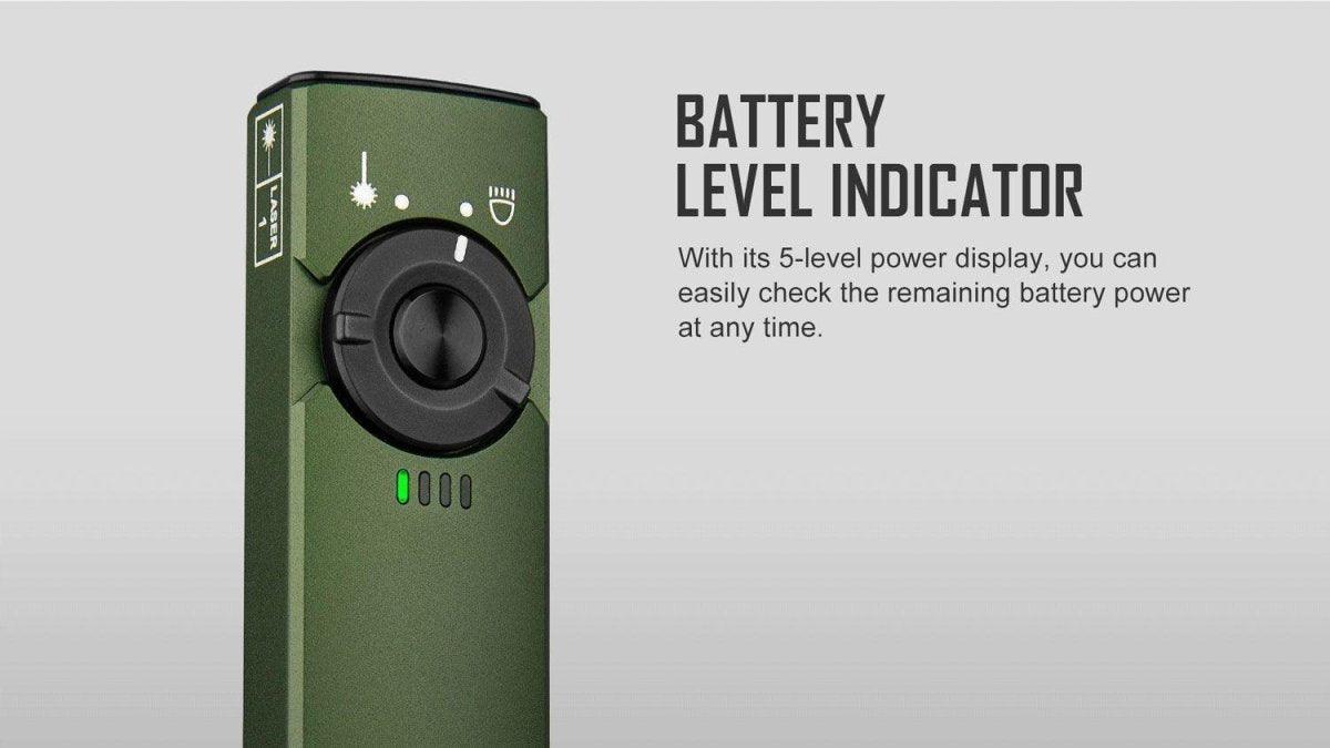 Olight Arkfeld Rechargeable Cool White LED Flat Flashlight 1000 Max Lumens - NORTH RIVER OUTDOORS