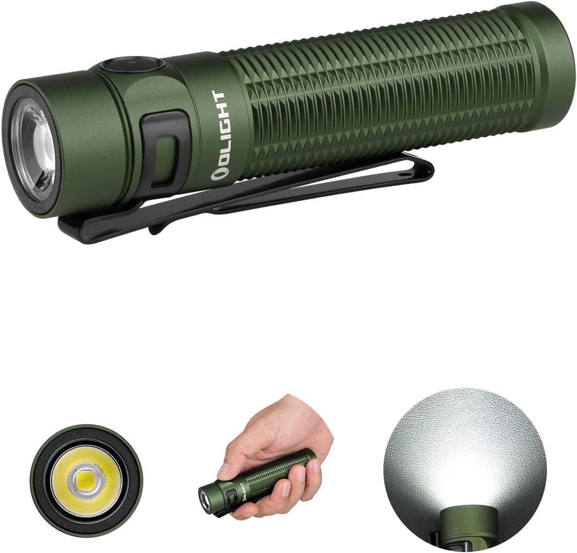 Olight Baton 3 Pro Max 2500 Lumens Rechargeable Compact Flashlight (Cool White) - NORTH RIVER OUTDOORS