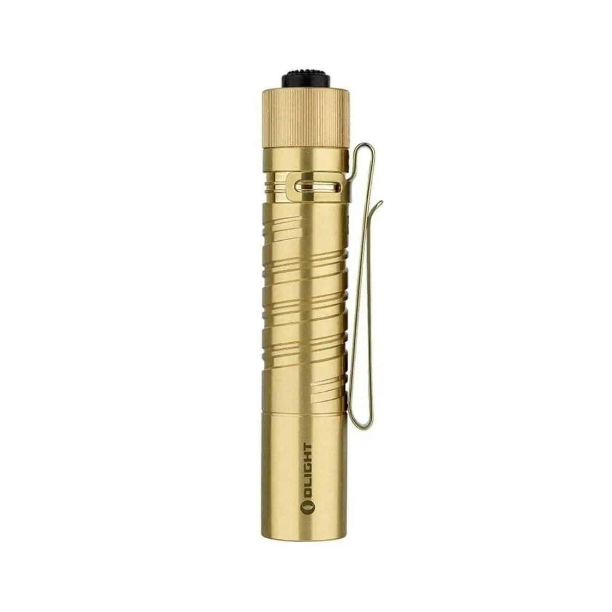 Olight i5T EOS Flashlight Brass (Limited Edition) - NORTH RIVER OUTDOORS